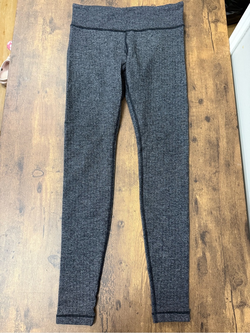 Lululemon Wunder Under Leggings Heather Gray Size 8